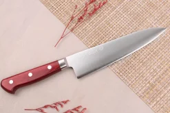 Couteau de chef japonais artisanal Takamura SGR 18cm acier SPG2
