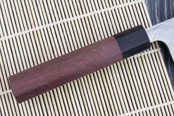 Couteau de chef japonais artisanal Takeshi Saji R2 Damas 18cm