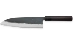 Couteau de chef japonais artisanal Nishida Shirogami 21cm
