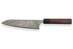 Couteau de chef japonais artisanal Masakage Kumo 18cm damas 63 couches