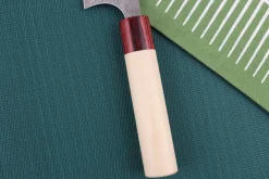 Couteau de chef japonais artisanal Masakage Kiri 18cm damas 49 couches