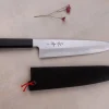 Couteau de chef japonais artisanal Kagekiyo Yoshikazu Tanaka Damas Aogami 21cm + Saya