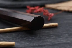 Couteau de chef japonais artisanal haut de gamme Yoshikazu Ikeda damas Blue Steel 1 21cm