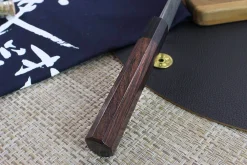 Couteau de chef japonais artisanal Masakage Kumo 24cm damas 63 couches