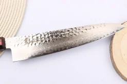 Couteau de chef japonais 21cm Sakai Takayuki Nanairo Wine Damas VG10