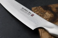 Couteau de chef japonais Global Sai 02 lame martelée 21cm