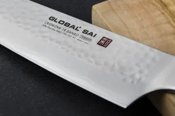 Couteau de chef japonais Global Sai 01 lame martelée 19cm