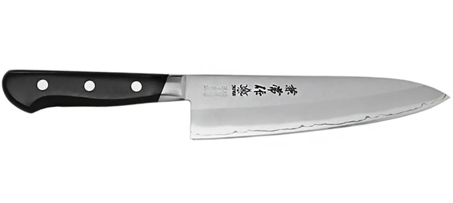 Couteau de chef japonais Japan Kanetsune 18.5cm acier Sandvik
