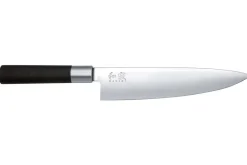 Couteau de chef japonais KAI Wasabi Black lame 20cm