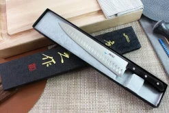 Couteau de chef japonais MAC Chef lame alvéolée 25.5cm