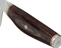 Couteau de chef japonais Miyabi 6000MCT lame martelée 20cm + manche en Pakka