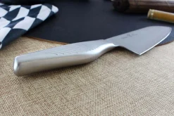 Couteau de chef japonais Shizu Hamono Kyo San Mai tout acier