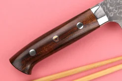 Couteau de chef japonais Takeshi Saji R2 Damas Mosaïque 18cm