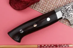 Couteau de chef japonais Takeshi Saji R2 Damas Mosaïque 21cm