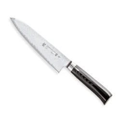 Couteau de chef japonais Tamahagane Kyoto lame 18cm acier damas VG5