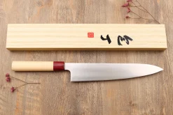 Couteau de chef japonais Tsunehisa VG10 Honoki 27cm