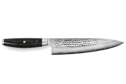 Couteau de chef japonais Yaxell Ketu lame 20cm manche en Pakkawood