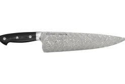 Couteau de chef japonais Zwilling Kramer Euro Stainless 26cm damassé manche en micarta