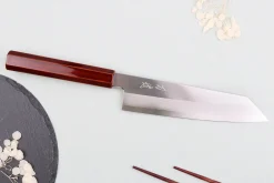 Couteau de chef kiritsuke 21cm japonais artisanal Hado Ginsan Kijiro