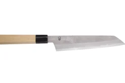 Couteau de chef kiritsuke 21cm japonais artisanal Sakai Kikumori Kikuzuki Rin