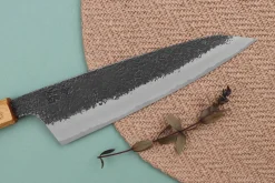 Couteau de chef kiritsuke japonais artisanal Sakai Takayuki Homura Guren 22,5cm