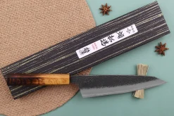 Couteau de chef kiritsuke japonais artisanal Sakai Takayuki Homura Guren 22,5cm