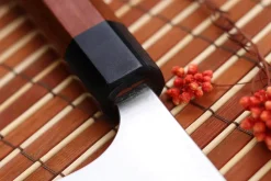 Couteau de chef kiritsuke japonais artisanal Shibata Koutetsu R2 21cm