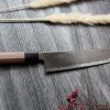 Couteau de chef kiritsuke japonais artisanal Kagekiyo Black Damascus VG10 21cm