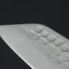 Couteau de chef kiritsuke Kotai lame martelée 20cm manche ébène avec fourreau