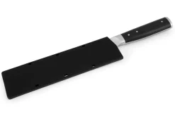 Couteau de chef Kitchen Aid Gourmet lame acier japonais 20cm + étui de protection