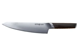 Couteau de chef Kutoyama lame 20cm et manche en bois d'ébène