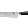 Couteau de chef pour gaucher damas Shun lame 20cm