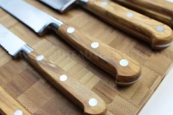 Couteau de chef SABATIER Provençao 100% forgé 20cm manche olivier