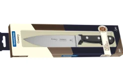 Couteau de chef Tramontina Century lame forgée 15cm manche polycarbonate noir