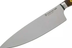 Couteau de chef Wüsthof Crafter forgé 20cm en chêne fumé