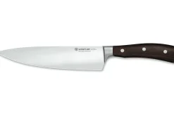 Couteau de chef Wüsthof Ikon forgé 20cm en bois de grenadille