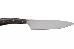 Couteau de chef Wüsthof Ikon forgé 20cm en bois de grenadille