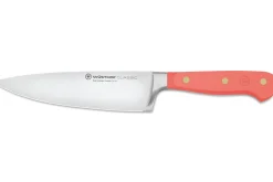 Couteau de chef Wusthof Classic Colour Coral Peach forgé lame 16cm