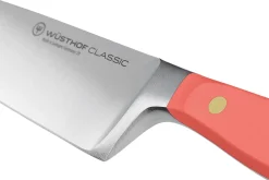Couteau de chef Wusthof Classic Colour Coral Peach forgé lame 16cm