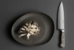 Couteau de chef Wusthof Classic Colour Velvet Oyster forgé lame 20cm