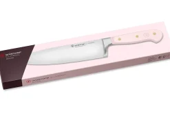 Couteau de chef Wusthof Classic Colour Pink Himalayan Salt forgé lame 20cm