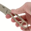 Couteau de cou Esee Izula Desert Tan IZULA-DT lame acier carbone 6,7cm manche en acier + étui