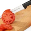 Couteau de cuisine Triangle lame ondulée inox 16cm