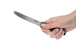 Couteau de cuisine universel Homey's Mölti SVART lame crantée 11cm