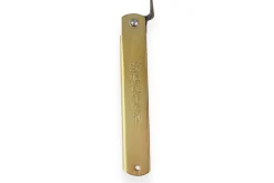 Couteau de poche Higonokami Kanetsune lame 9cm manche laiton