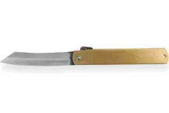 Couteau de poche Higonokami Kanetsune lame 9cm manche laiton