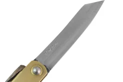 Couteau de poche Higonokami Kanetsune lame 7cm manche laiton