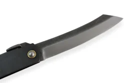 Couteau de poche Higonokami Kanetsune lame 9,5cm manche acier noir