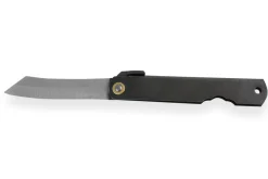 Couteau de poche Higonokami Kanetsune lame 7cm manche acier noir