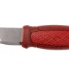 Couteau de poche Mora Eldris 12648 lame inox 5,9cm manche caoutchouc rouge + étui